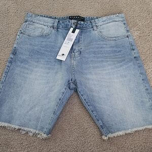 Everlast Men's Light Blue Jean Shorts